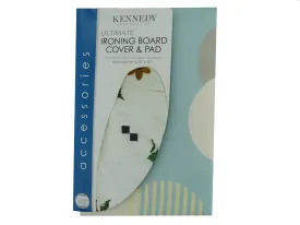 2455NP, Kennedy Home Ironing Board Cover & Pad 15 * 54"