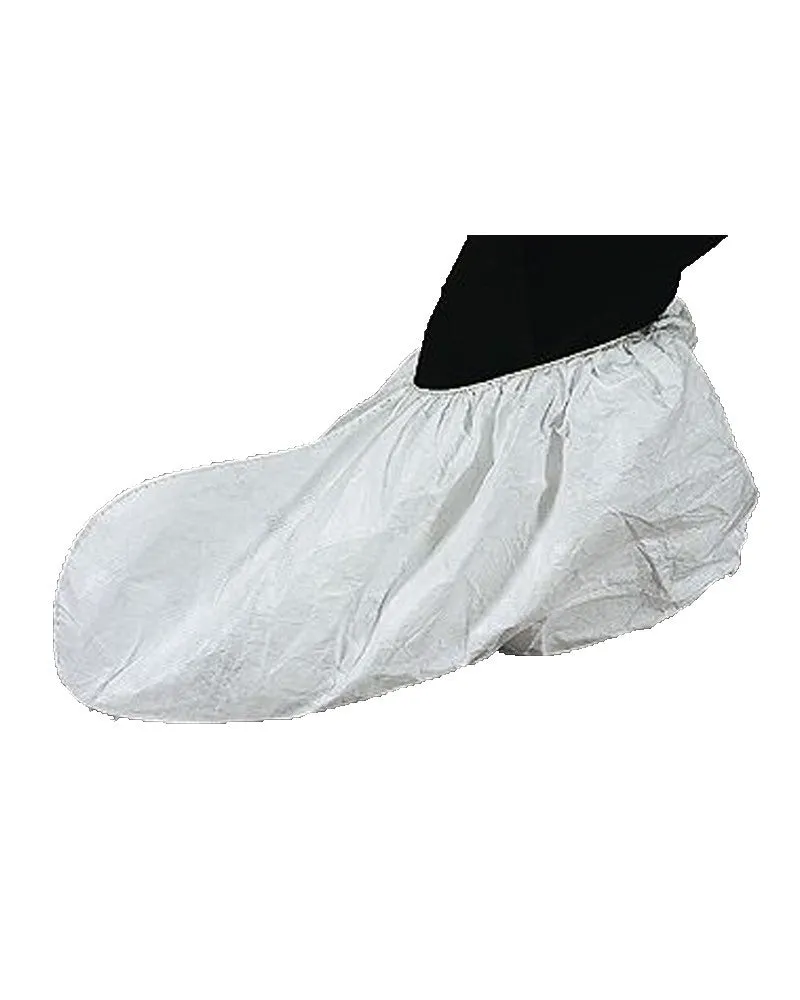 (400/Case) Suntech White 6" Disposable Shoe Covers - Similar to Tyvek