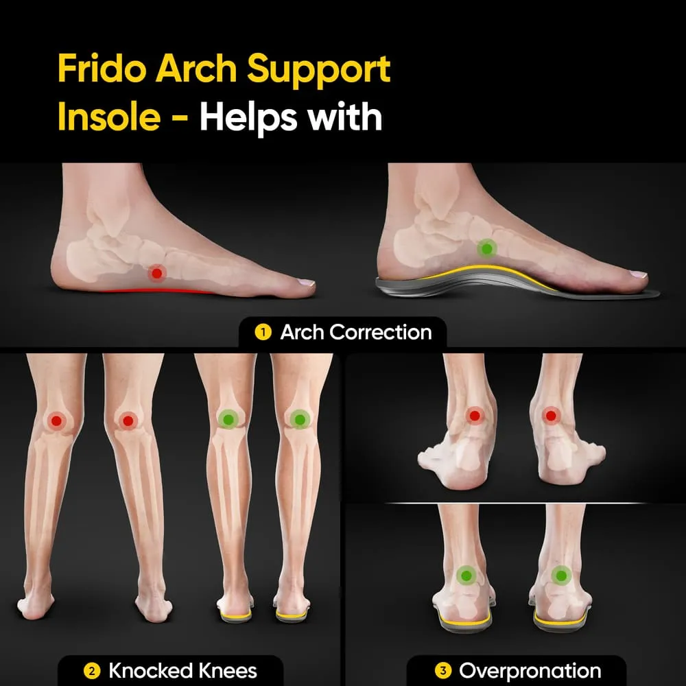 AC - Frido Arch Support Insoles Rigid   Semi Rigid Combo