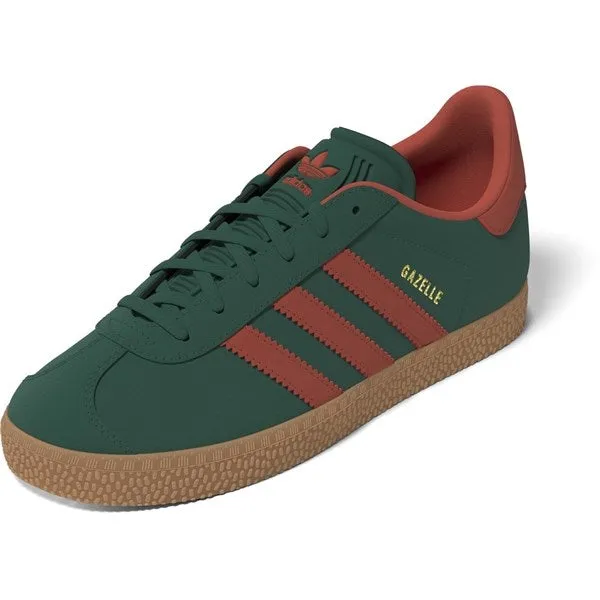 adidas Originals GAZELLE J Sneakers Collegiate Green / Preloved Red / Gum