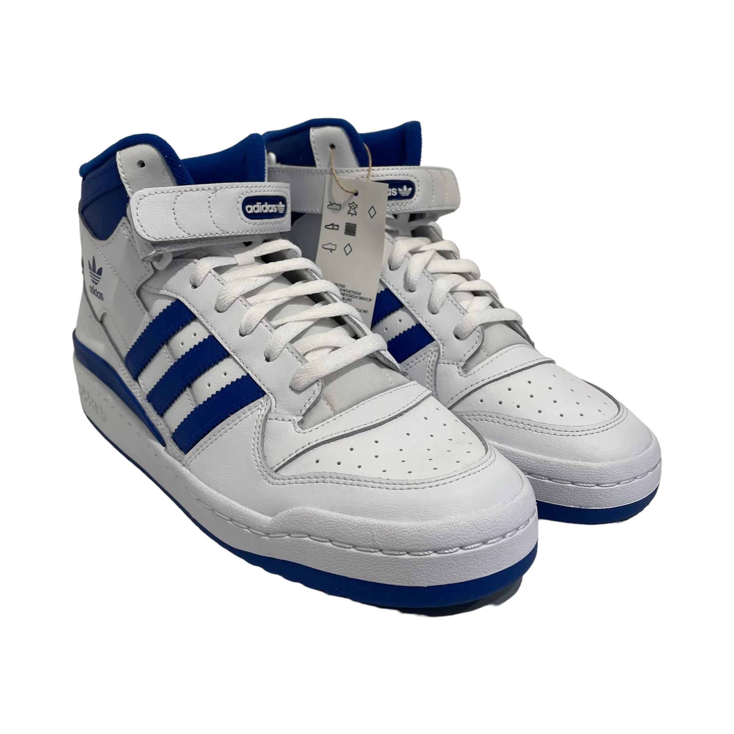 adidas/Hi-Sneakers/US 10/Leather/WHT/ART FY4976