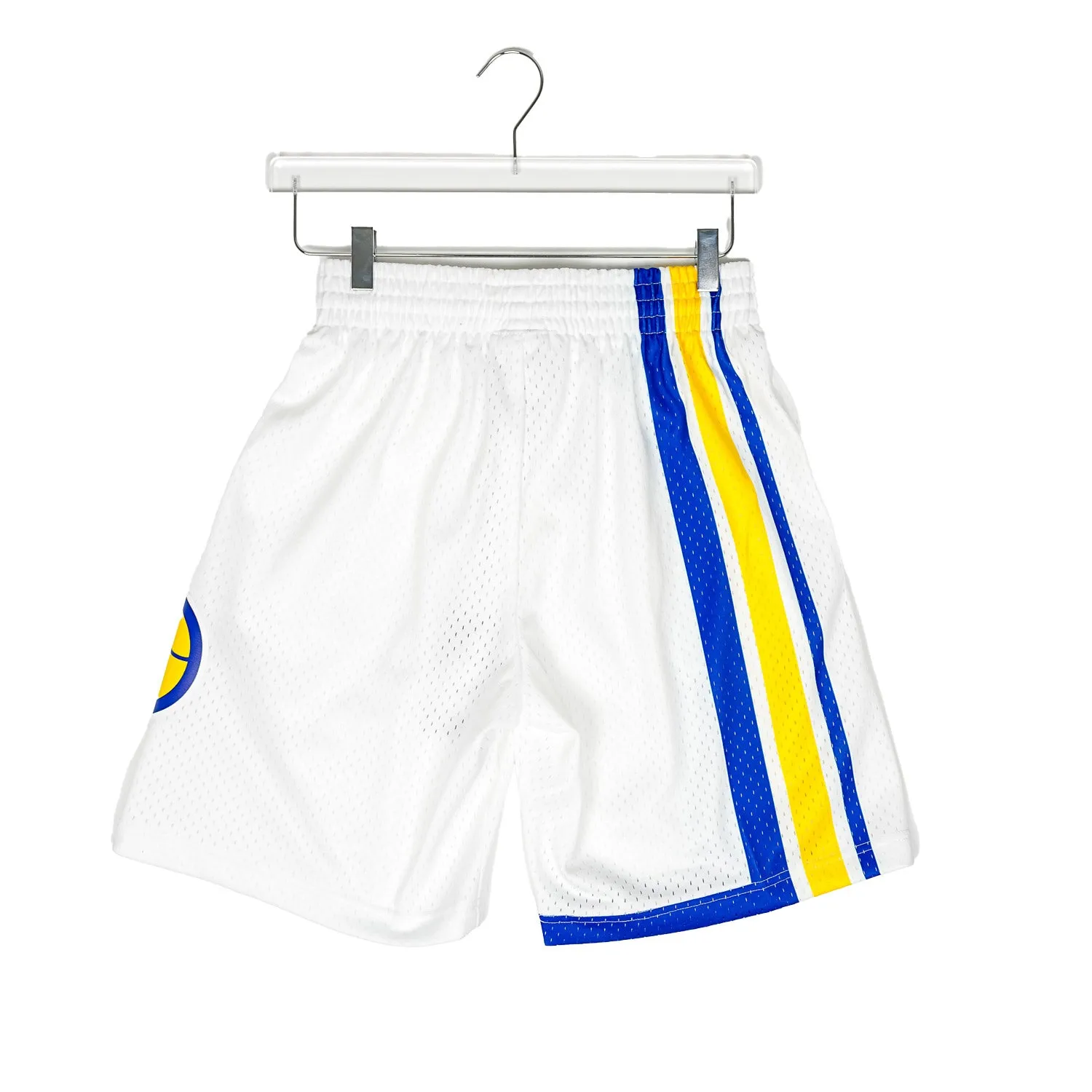 Adult Indiana Pacers '03 Swingman Shorts in White by Mitchell and Ness