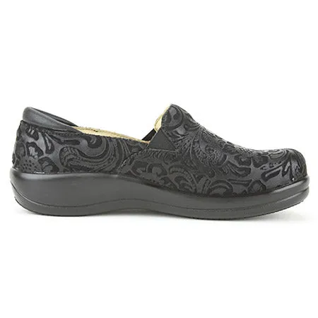 ALEGRIA KELI BLACK EMBOSSED PAISLEY - WOMENS