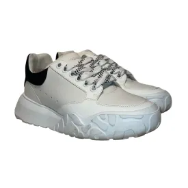 Alexander McQueen/Low-Sneakers/EU 37/Leather/WHT/Court Trainer