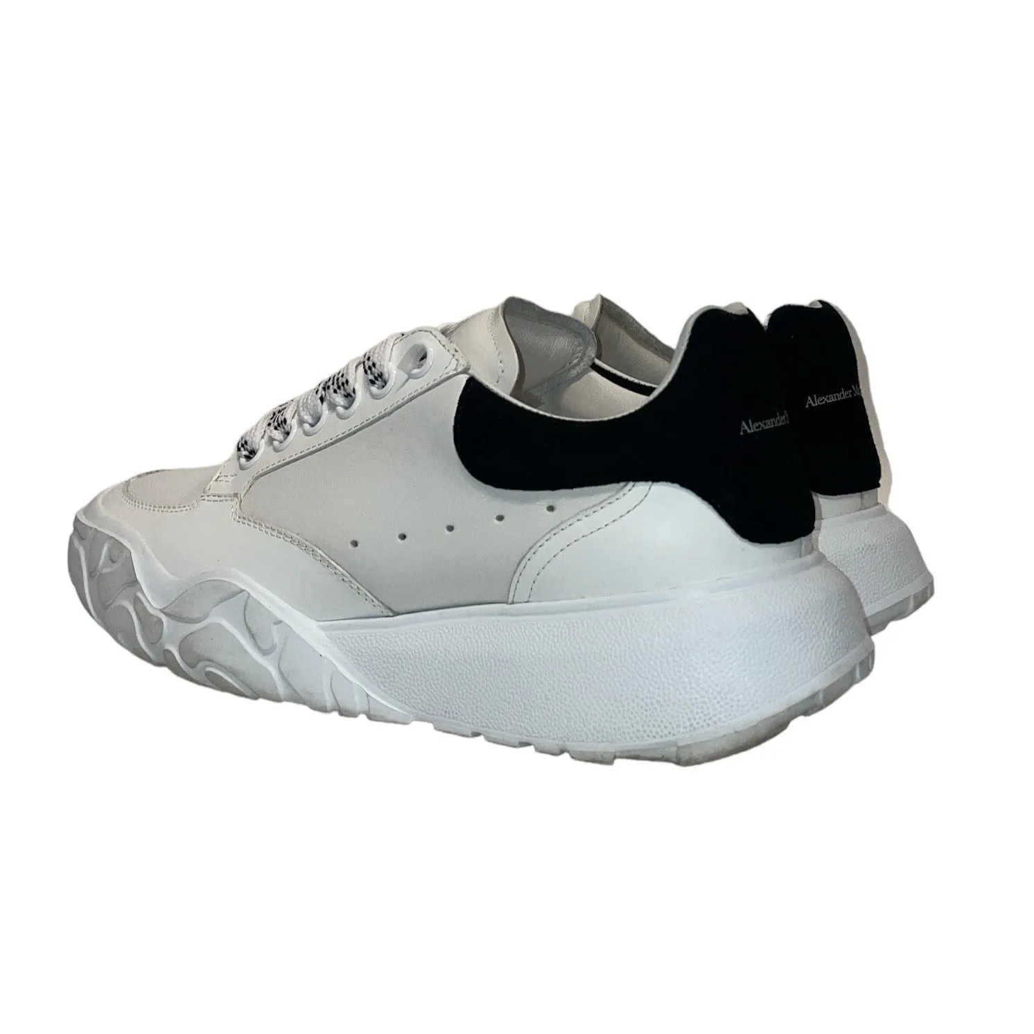 Alexander McQueen/Low-Sneakers/EU 37/Leather/WHT/Court Trainer