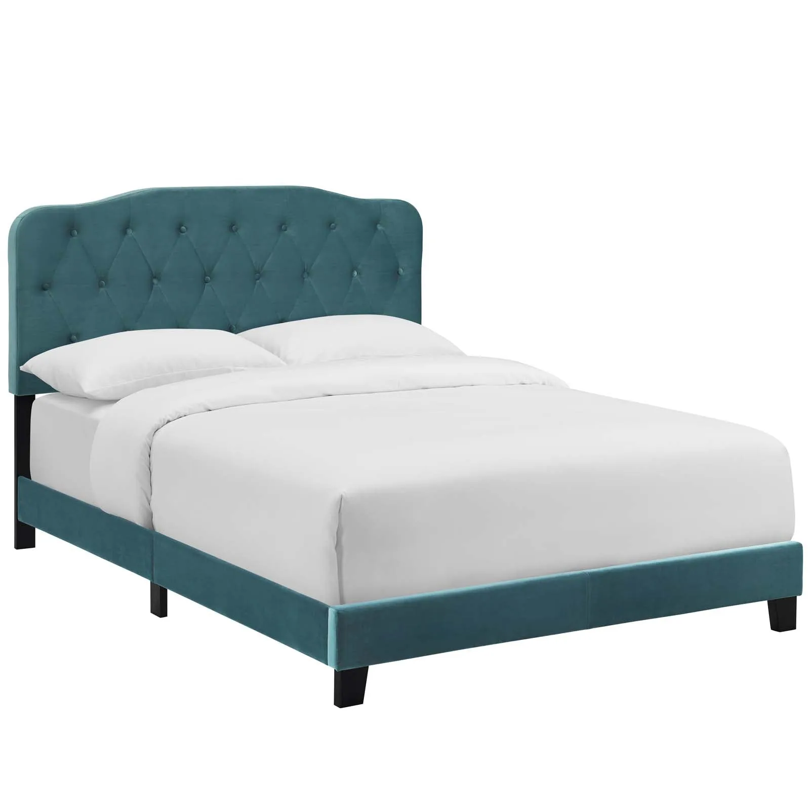 Amelia Performance Velvet Bed