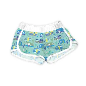 Aqua Camper Shorts