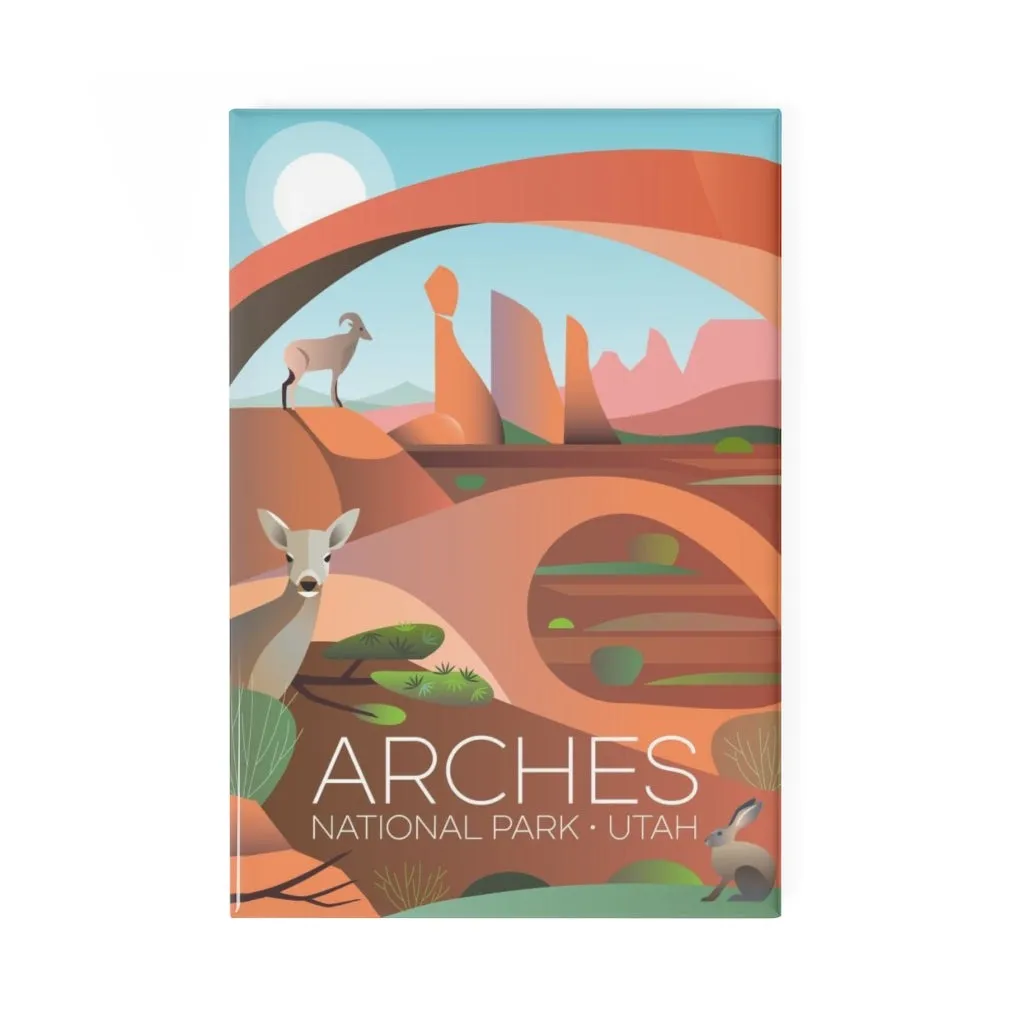 ARCHES NATIONAL PARK REFRIGERATOR MAGNET