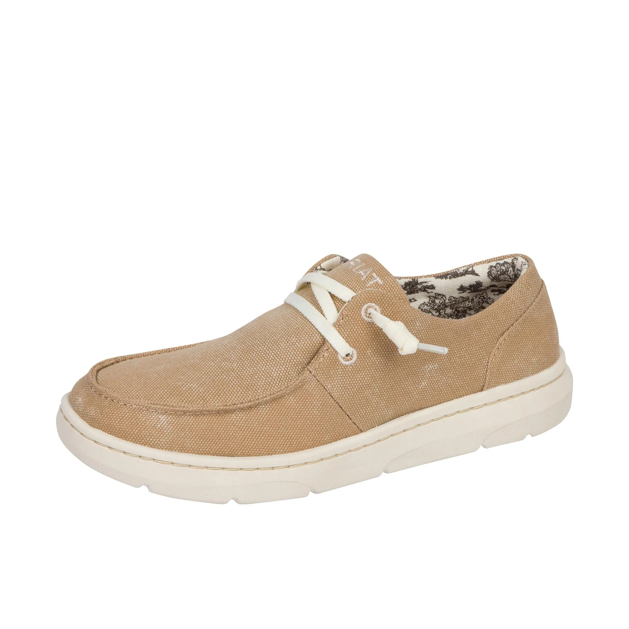 Ariat Womens Hilo Washed Tan Canvas