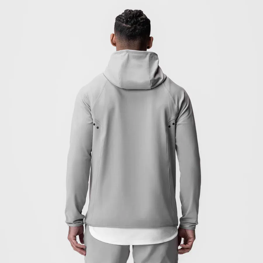 ASRV Performance Fleece Zip Hoodie - Slate Grey