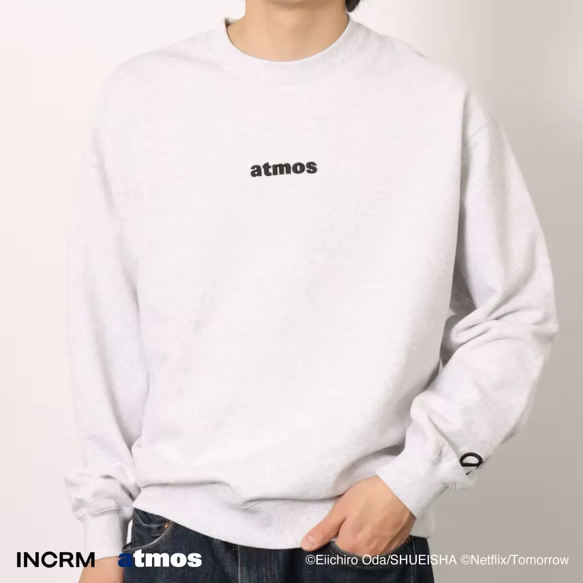 ATMOS X ONE PIECE X INCRM SWEATSHIRT