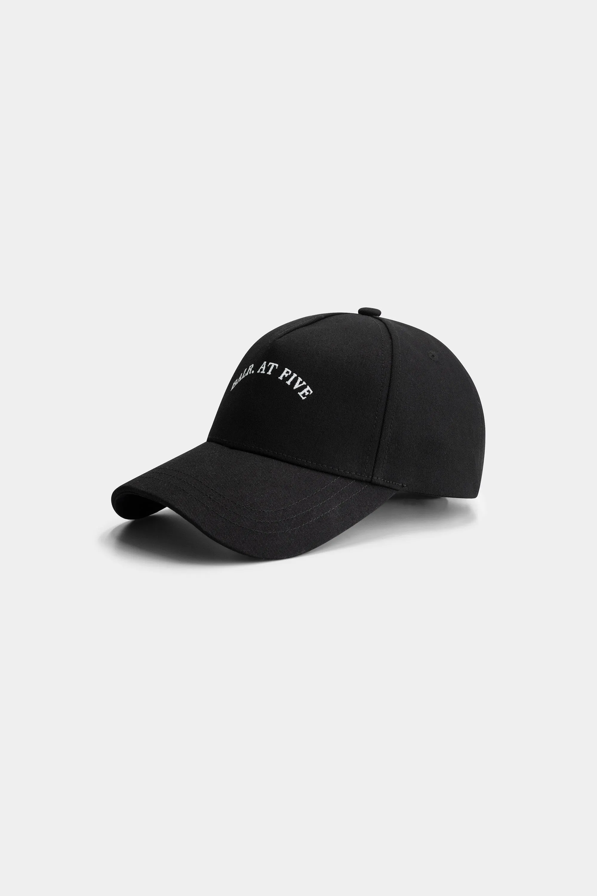 BALR. x FIVE Embro Cotton Cap Jet Black