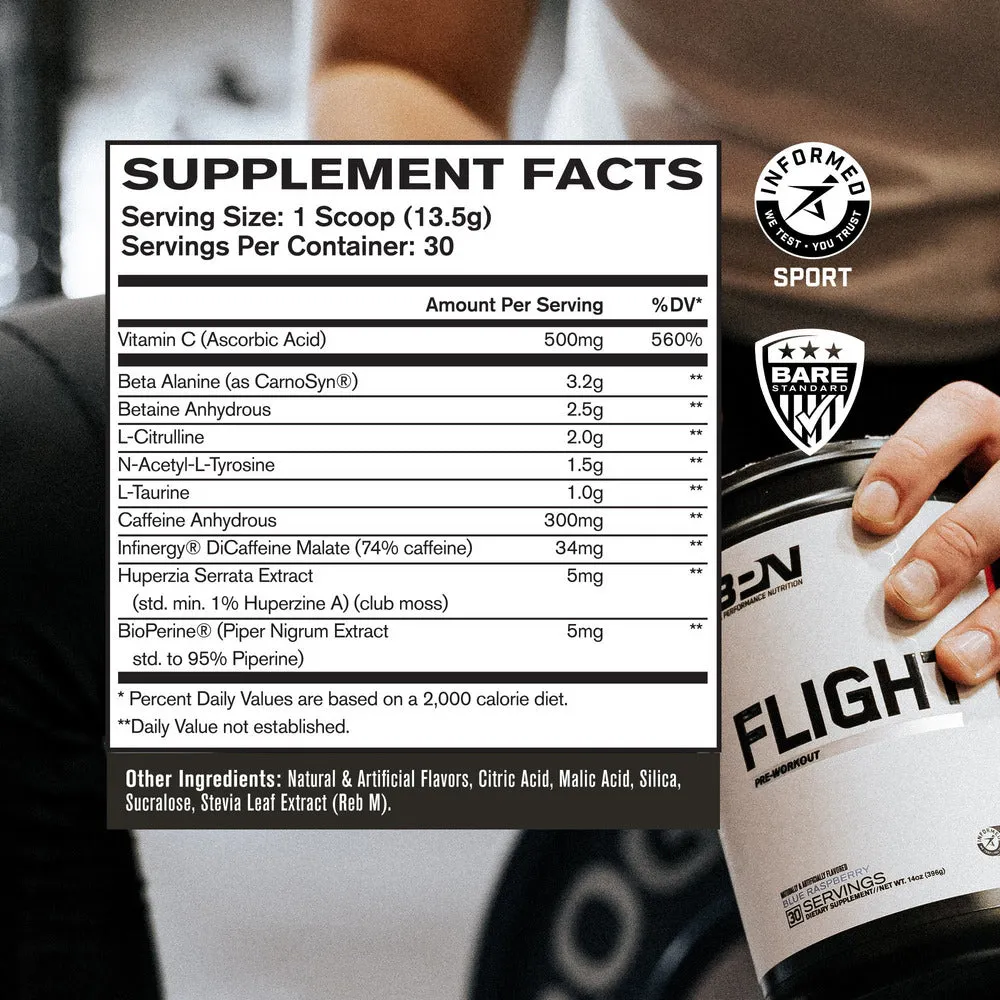 Bare Performance Nutrition Flight