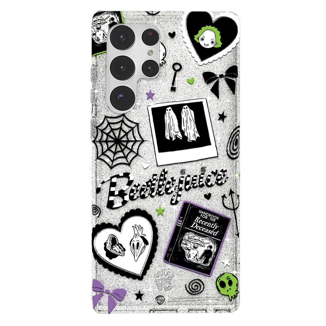 Beetlejuice Ghost with the Most Samsung Case