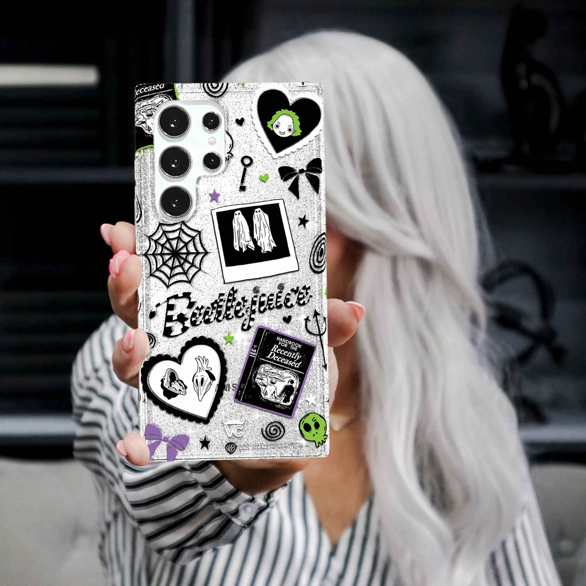 Beetlejuice Ghost with the Most Samsung Case