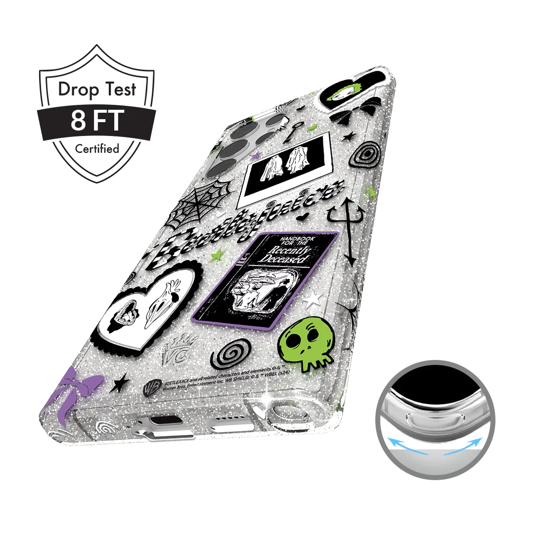 Beetlejuice Ghost with the Most Samsung Case