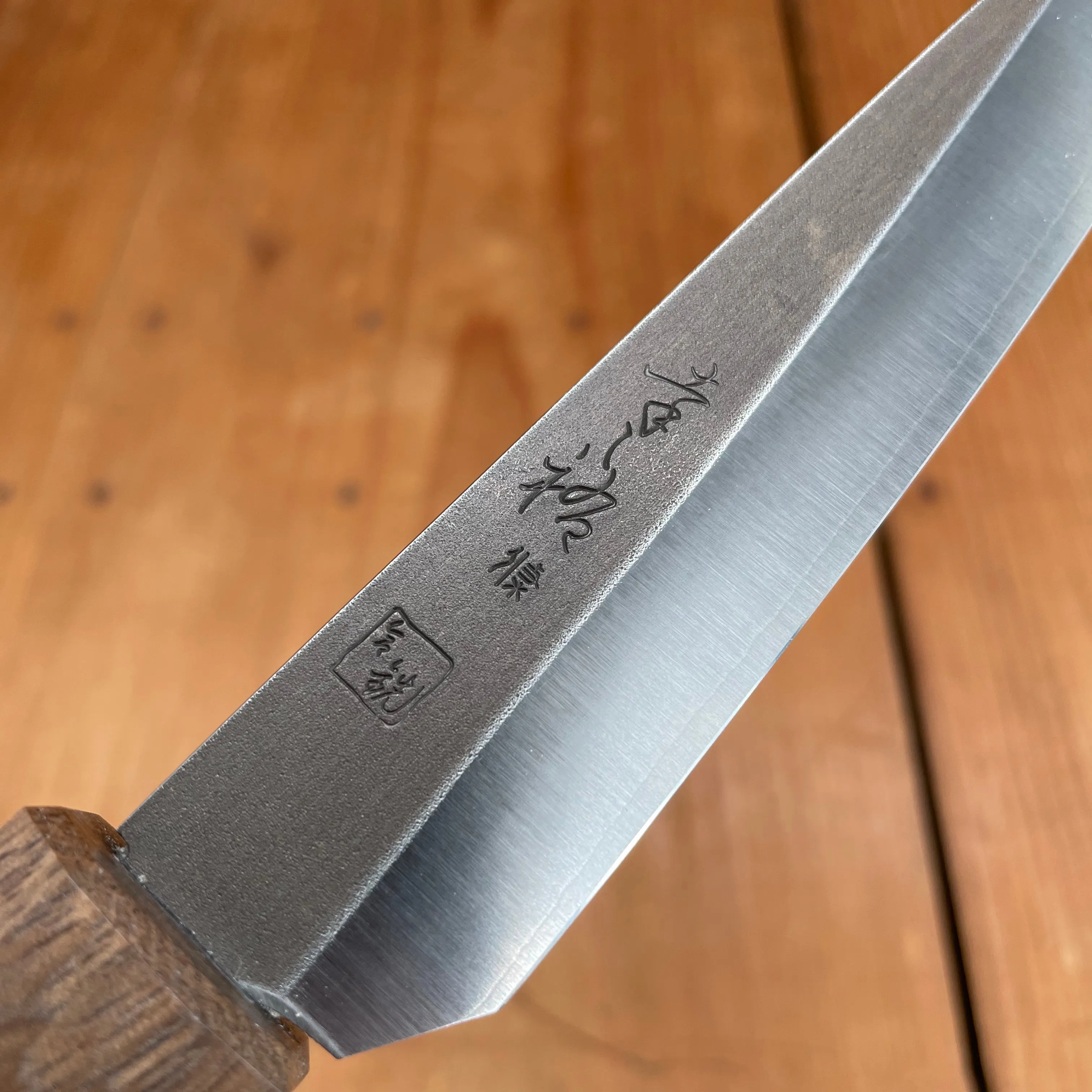 Bernal Cutlery x Konosuke GS  140mm Ko-Sabaki SLD Kurouchi Khii Laurel Handle with Saya