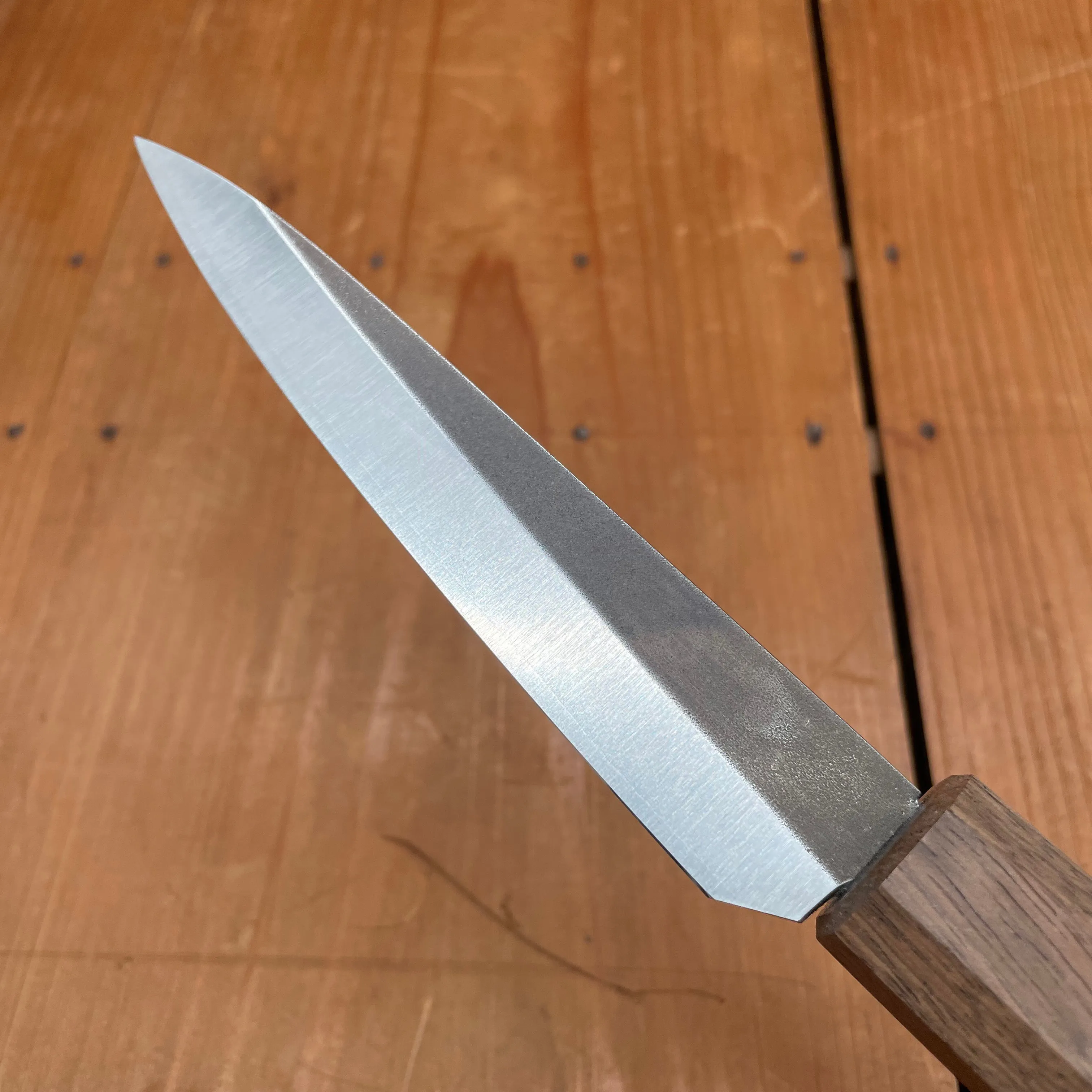 Bernal Cutlery x Konosuke GS  140mm Ko-Sabaki SLD Kurouchi Khii Laurel Handle with Saya