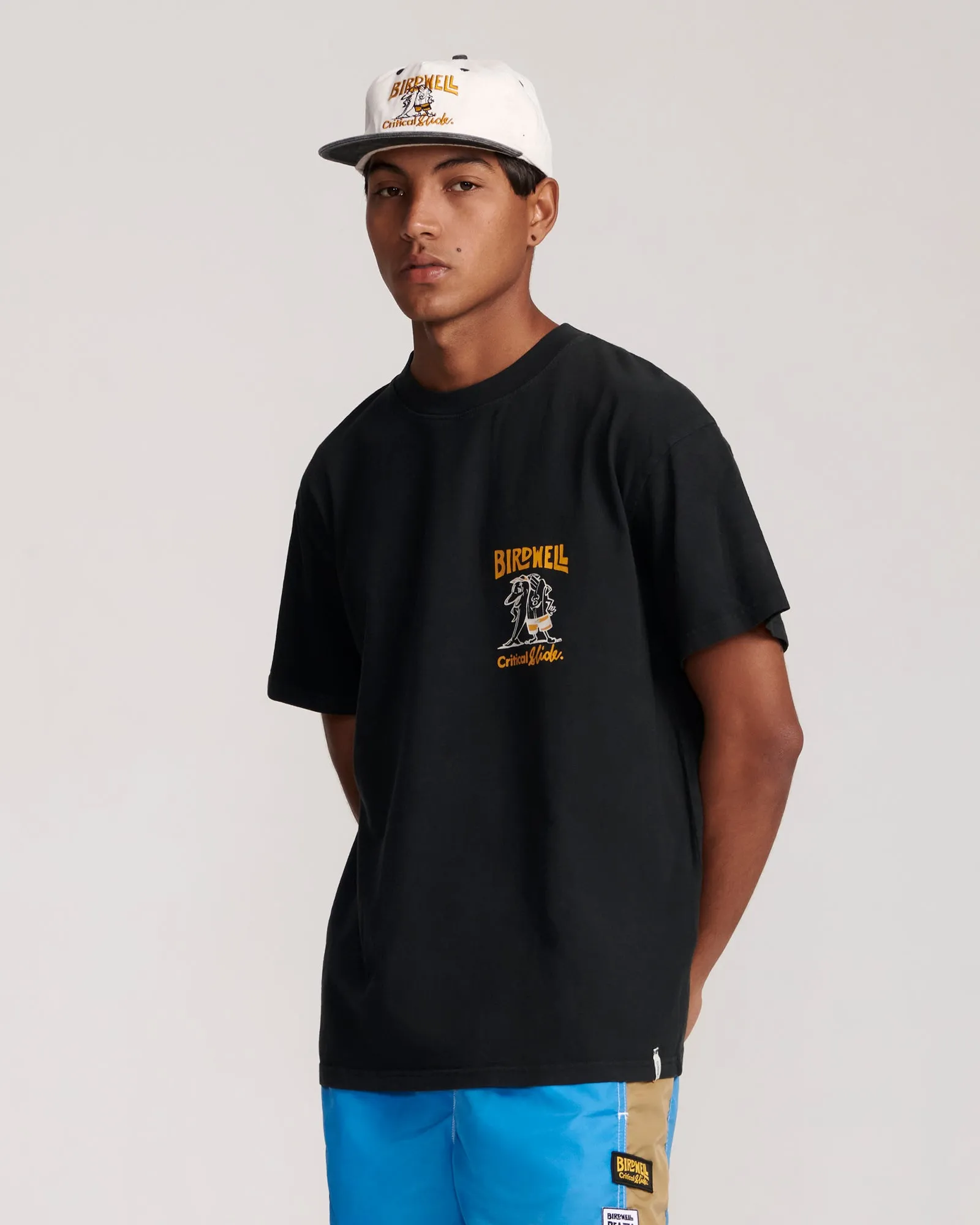 Birdwell x TCSS Dolfin Tee - Vintage Black