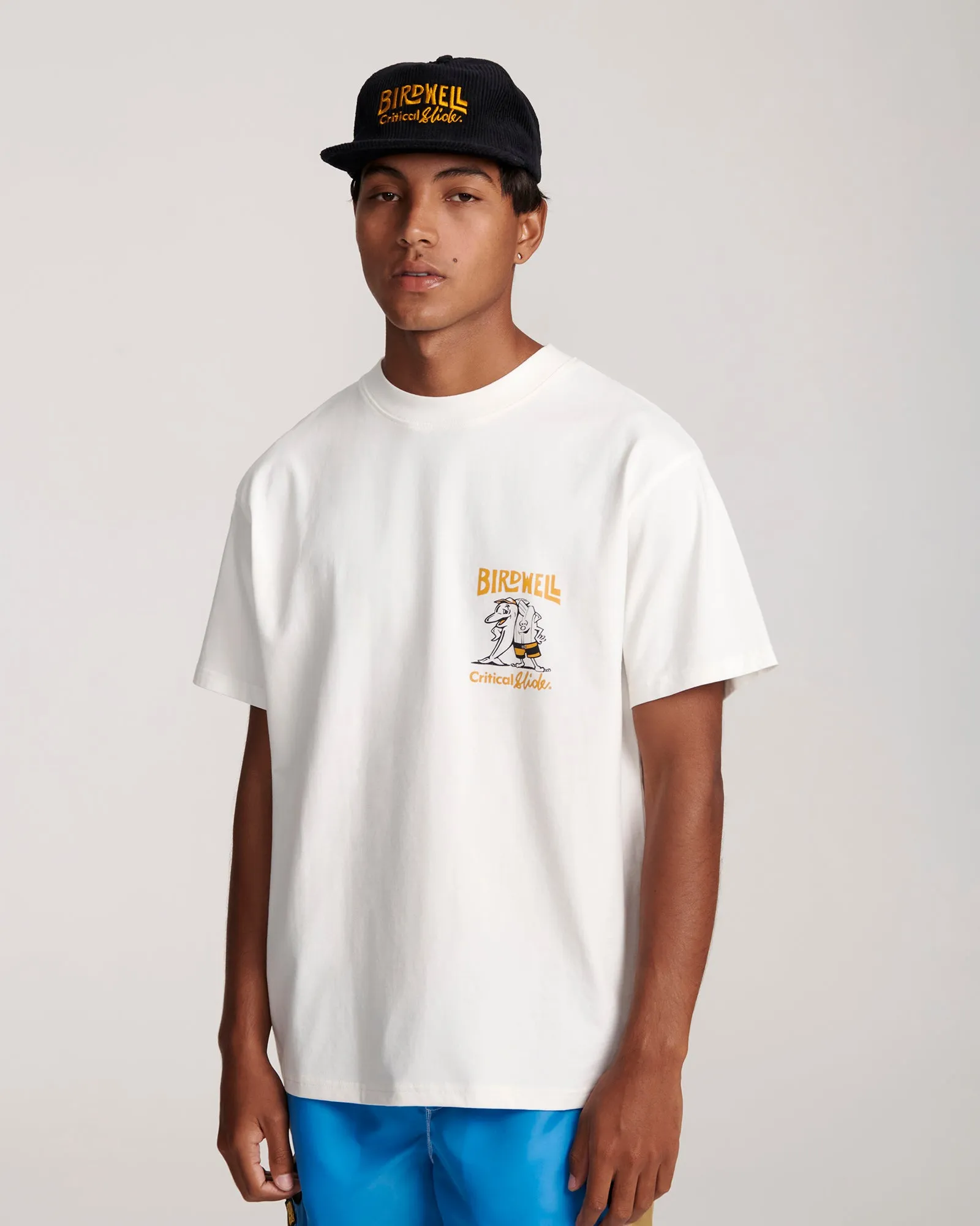 Birdwell x TCSS Dolfin Tee - Vintage White