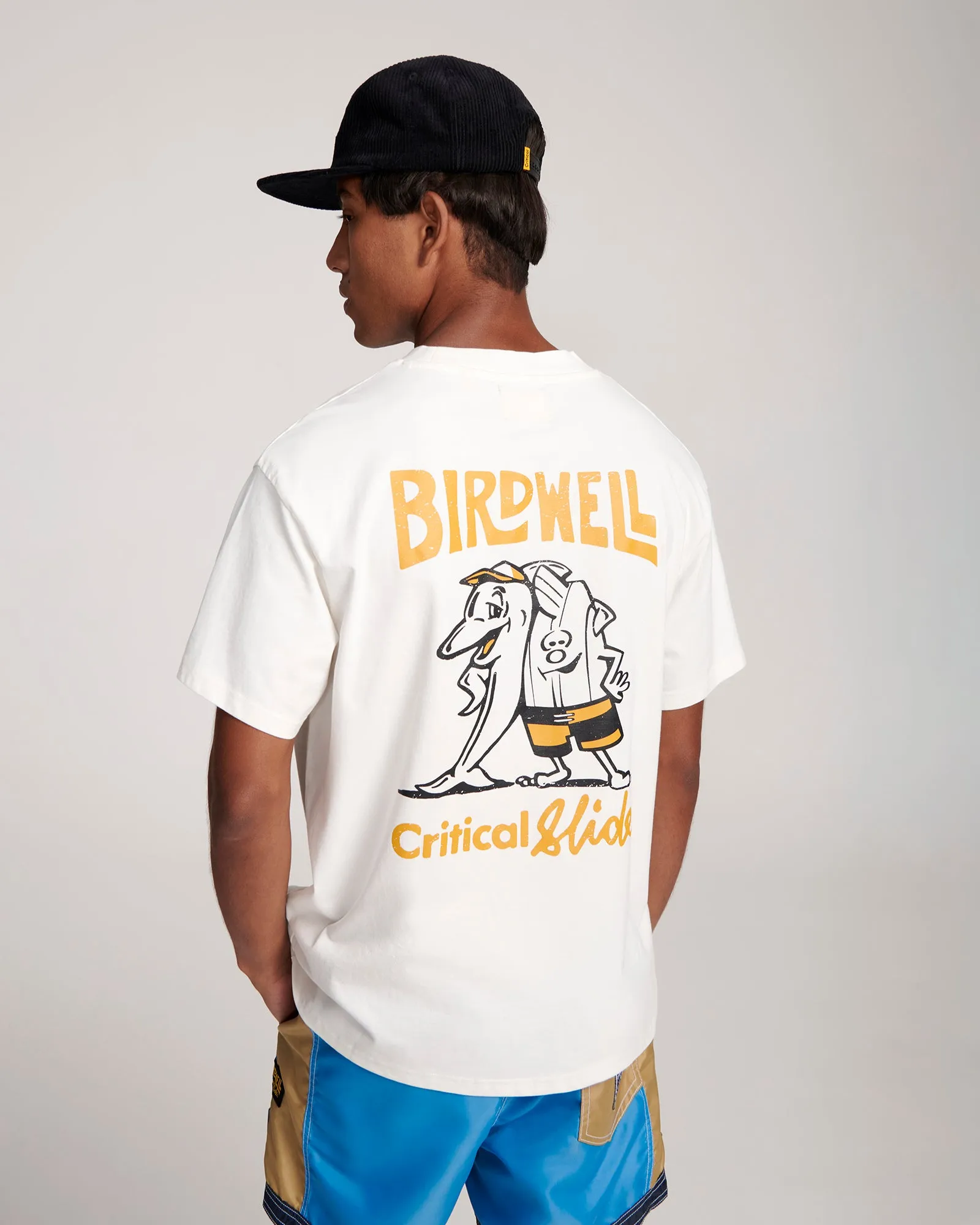 Birdwell x TCSS Dolfin Tee - Vintage White