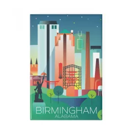 BIRMINGHAM, ALABAMA REFRIGERATOR MAGNET