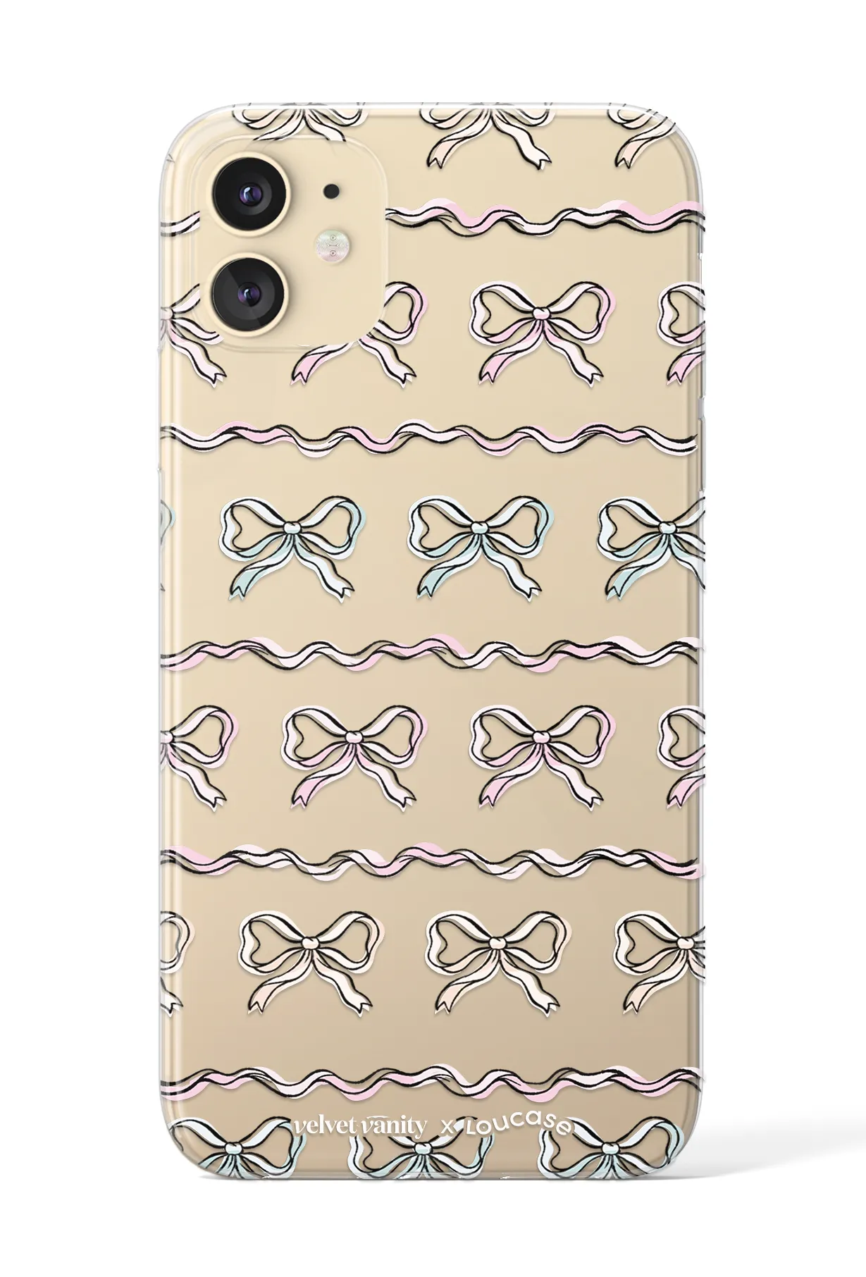 Bow - KLEARLUX™ Limited Edition Velvet Vanity x Loucase Phone Case | LOUCASE