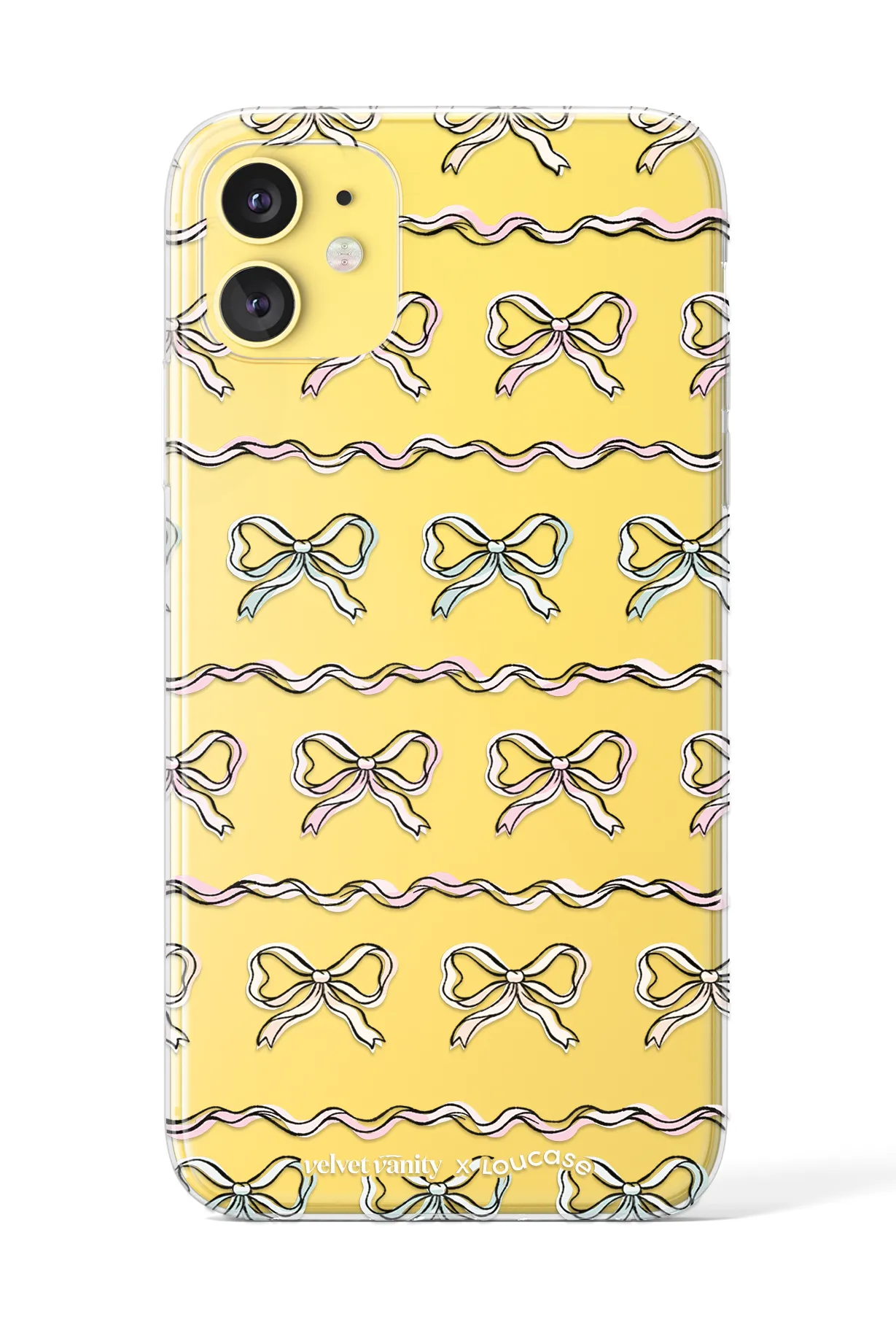 Bow - KLEARLUX™ Limited Edition Velvet Vanity x Loucase Phone Case | LOUCASE