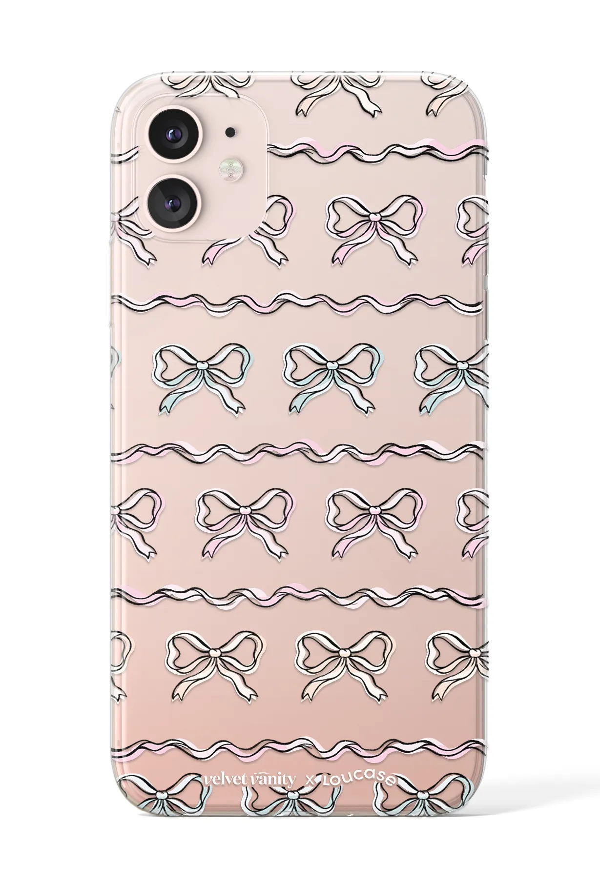 Bow - KLEARLUX™ Limited Edition Velvet Vanity x Loucase Phone Case | LOUCASE