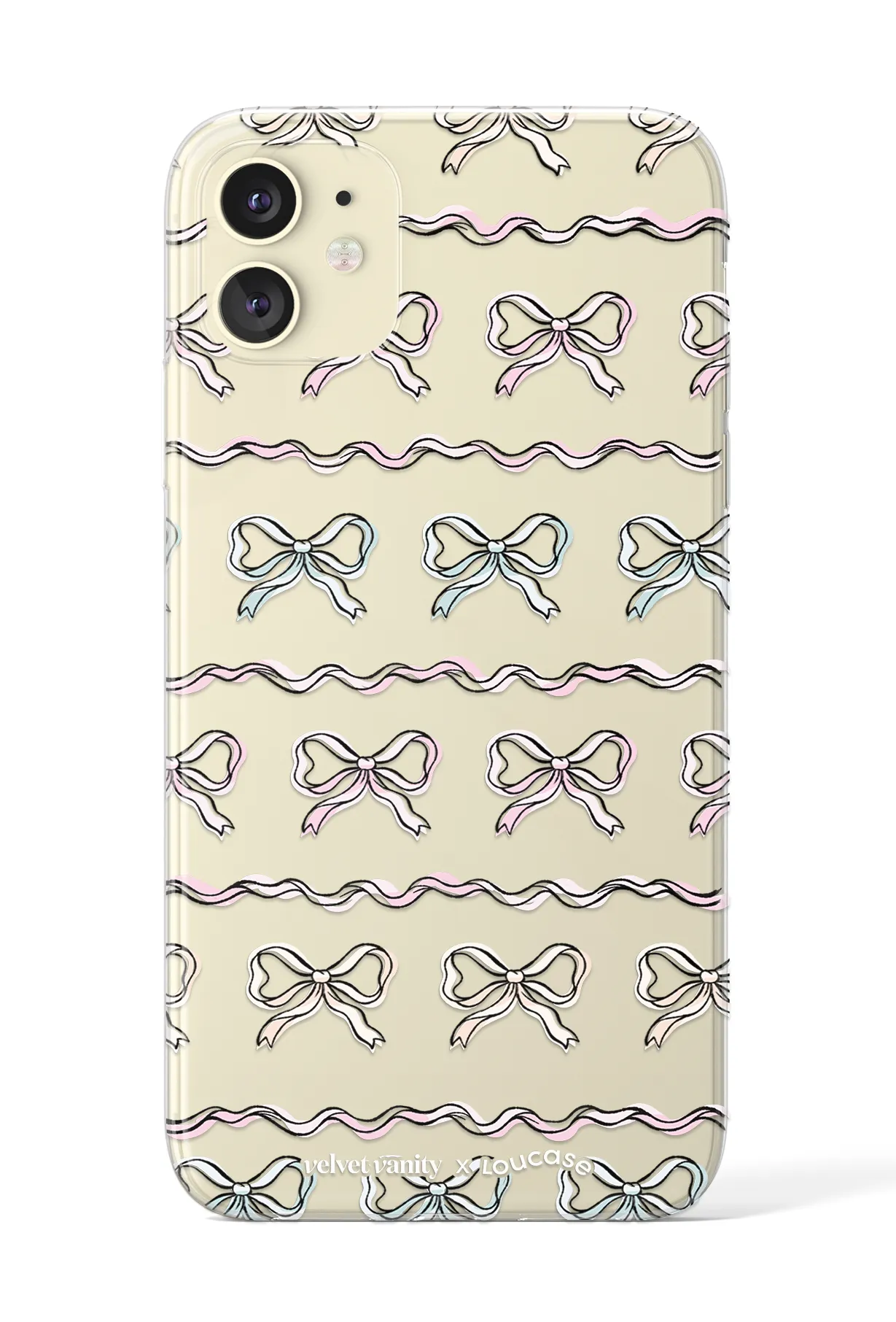 Bow - KLEARLUX™ Limited Edition Velvet Vanity x Loucase Phone Case | LOUCASE