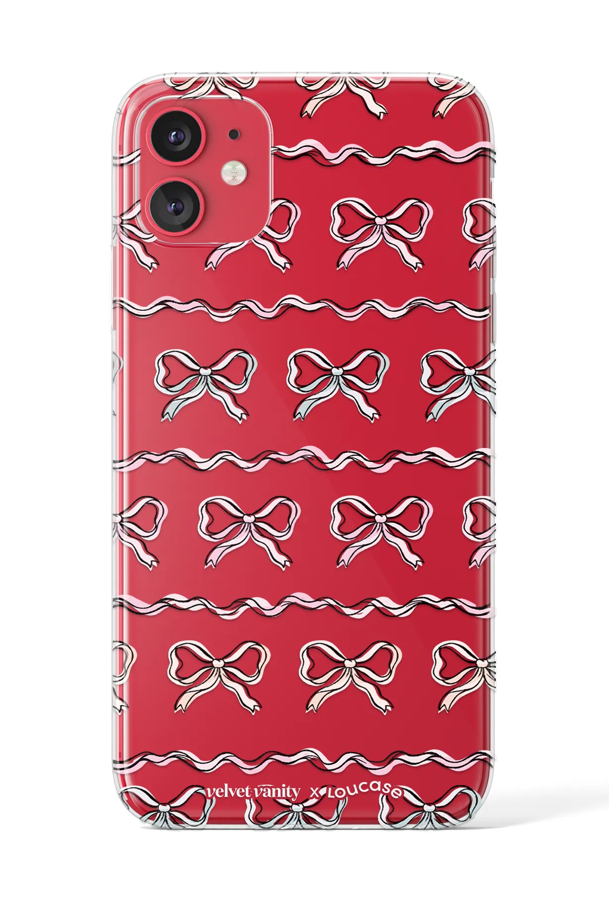 Bow - KLEARLUX™ Limited Edition Velvet Vanity x Loucase Phone Case | LOUCASE