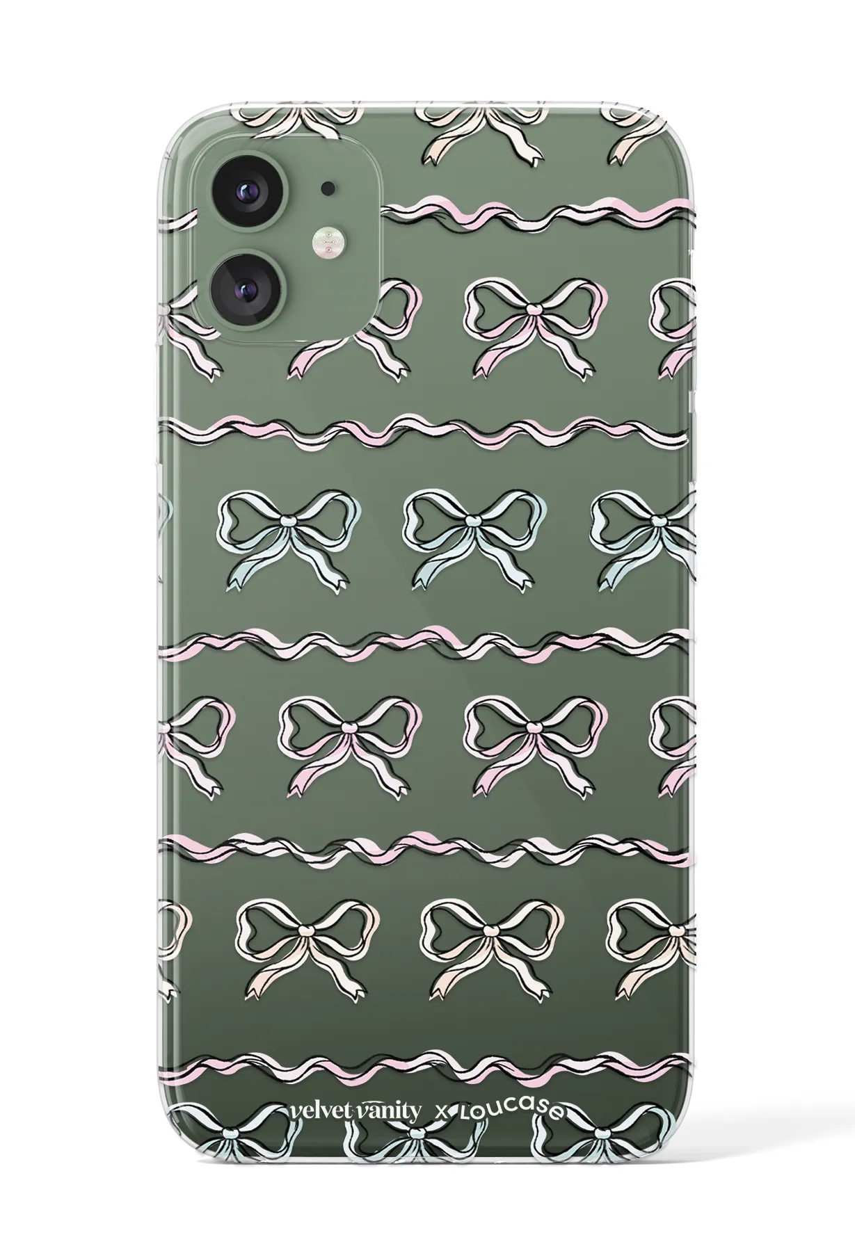 Bow - KLEARLUX™ Limited Edition Velvet Vanity x Loucase Phone Case | LOUCASE