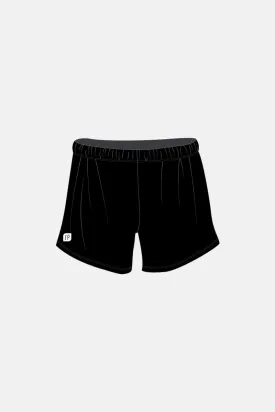 Boys Black Matt MAG Shorts