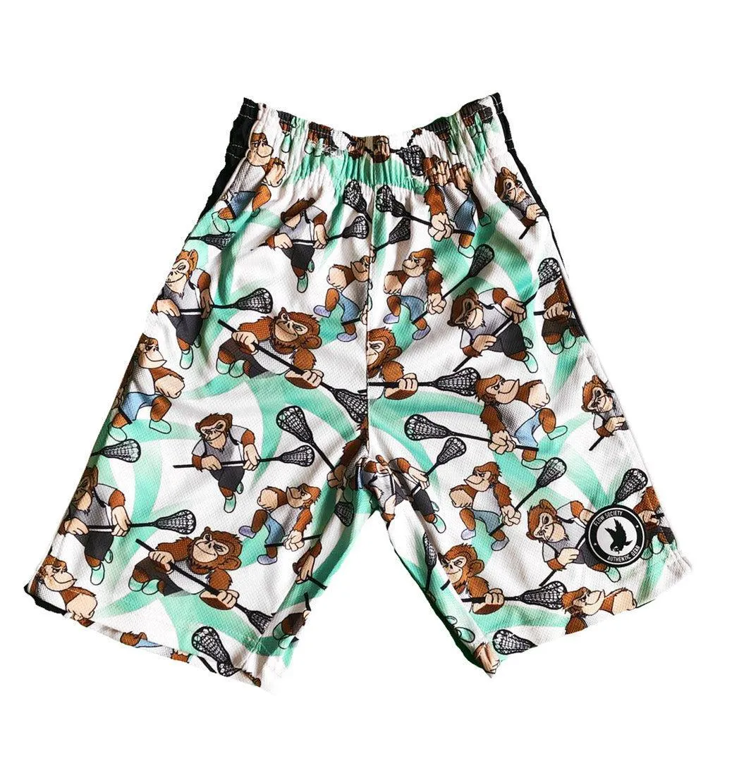 Boys Laxing Chimp Attack Short