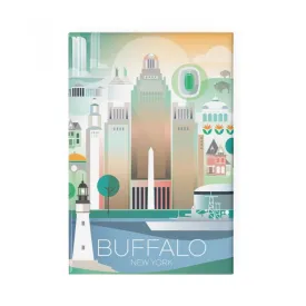 BUFFALO REFRIGERATOR MAGNET