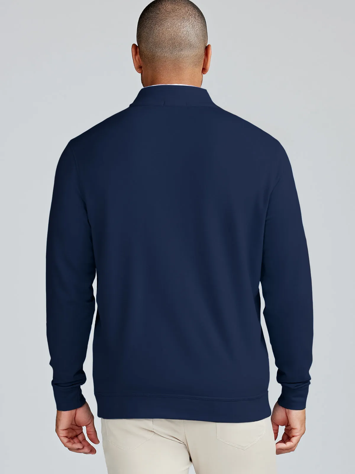 Cloud French Terry Quarter Zip - Notre Dame