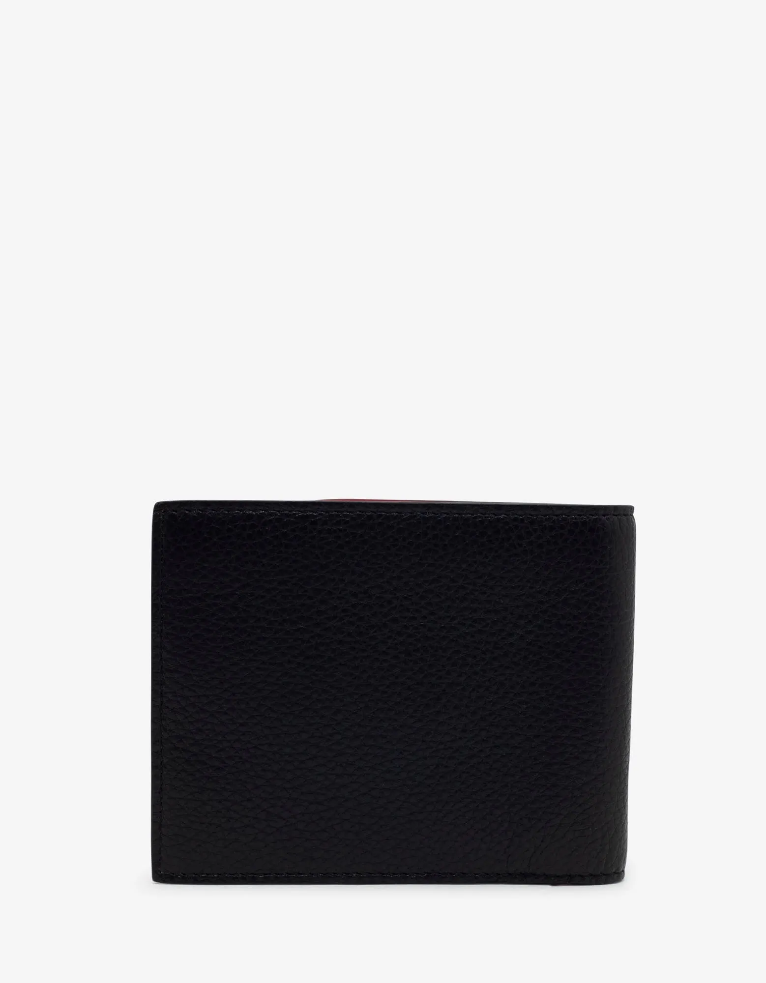 Coolcard Sneakers Sole Black & Red Billfold Wallet -