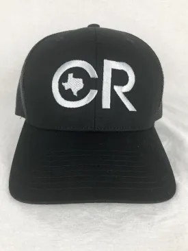 CR Ranchwear Black Snap Back Hat