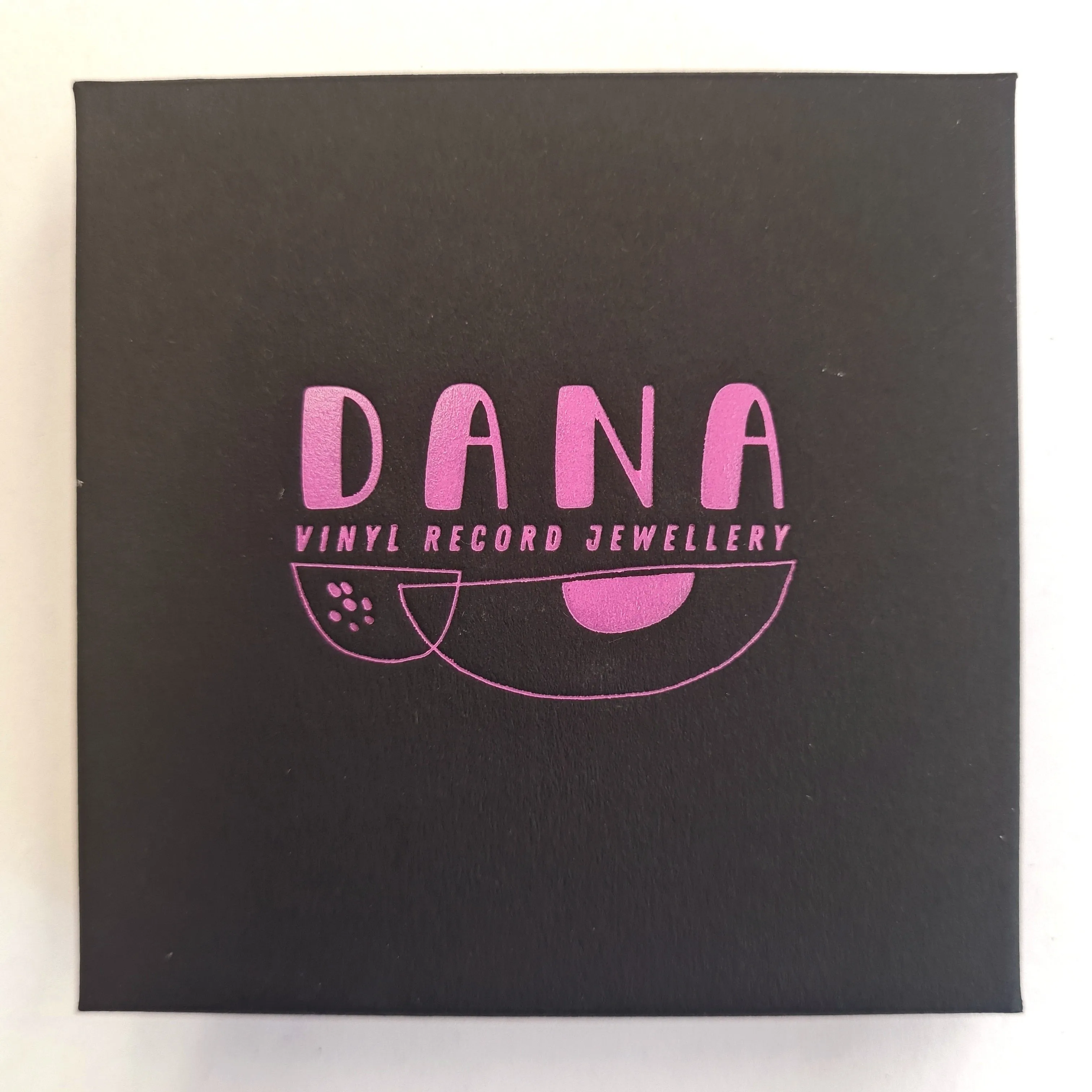 Dana Jewellery Lrg Drop Black Earrings