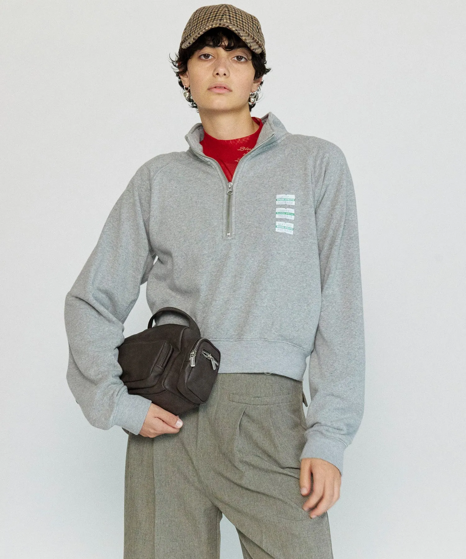 DISCUS Collaboration Half Zip Sweatshirt