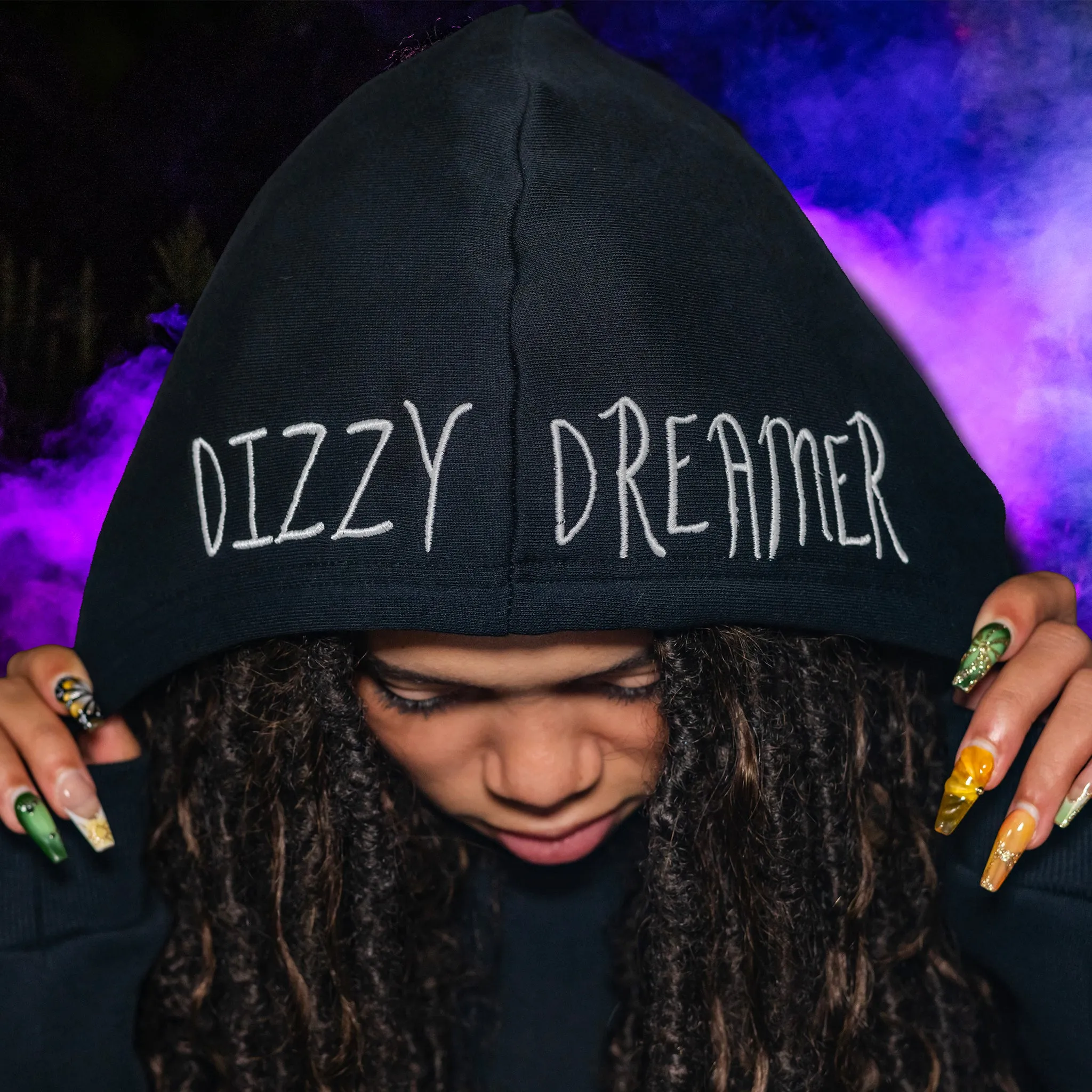 Dizzy Dreamer Glow In The Dark Pullover Hoodie