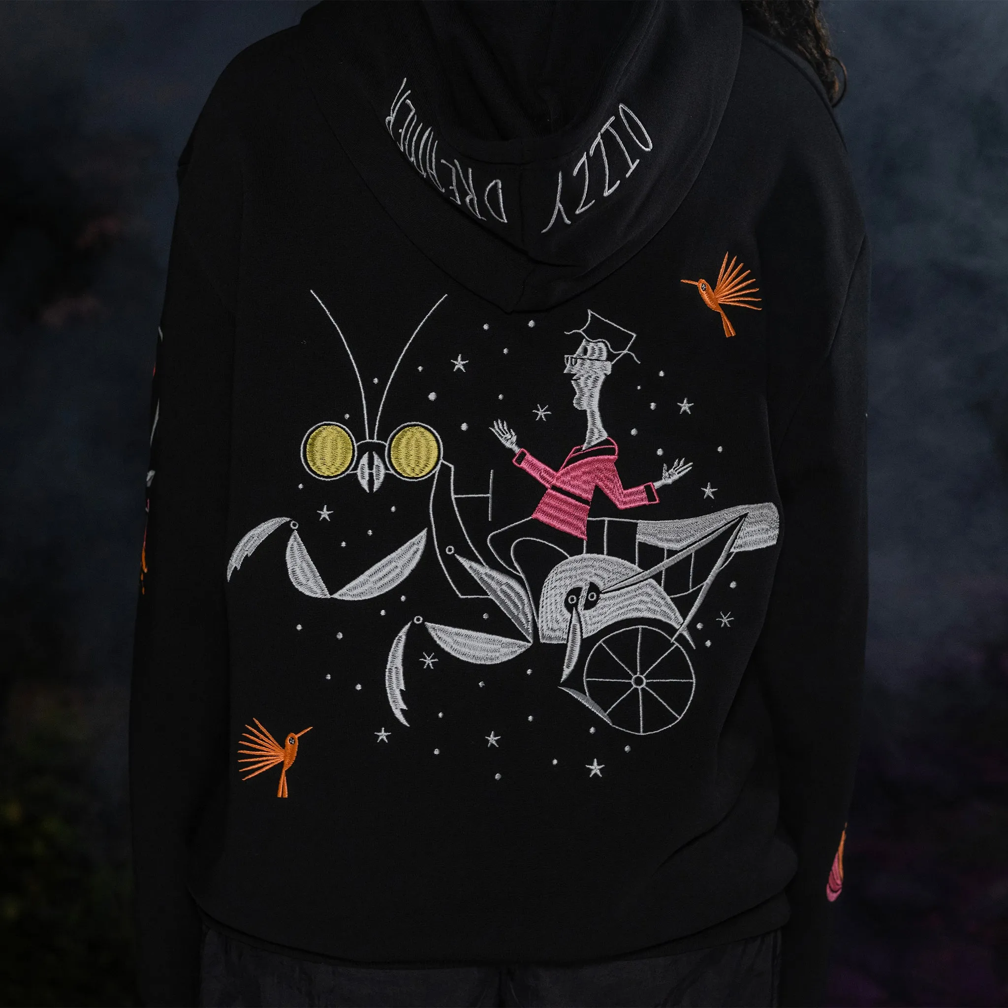 Dizzy Dreamer Glow In The Dark Pullover Hoodie