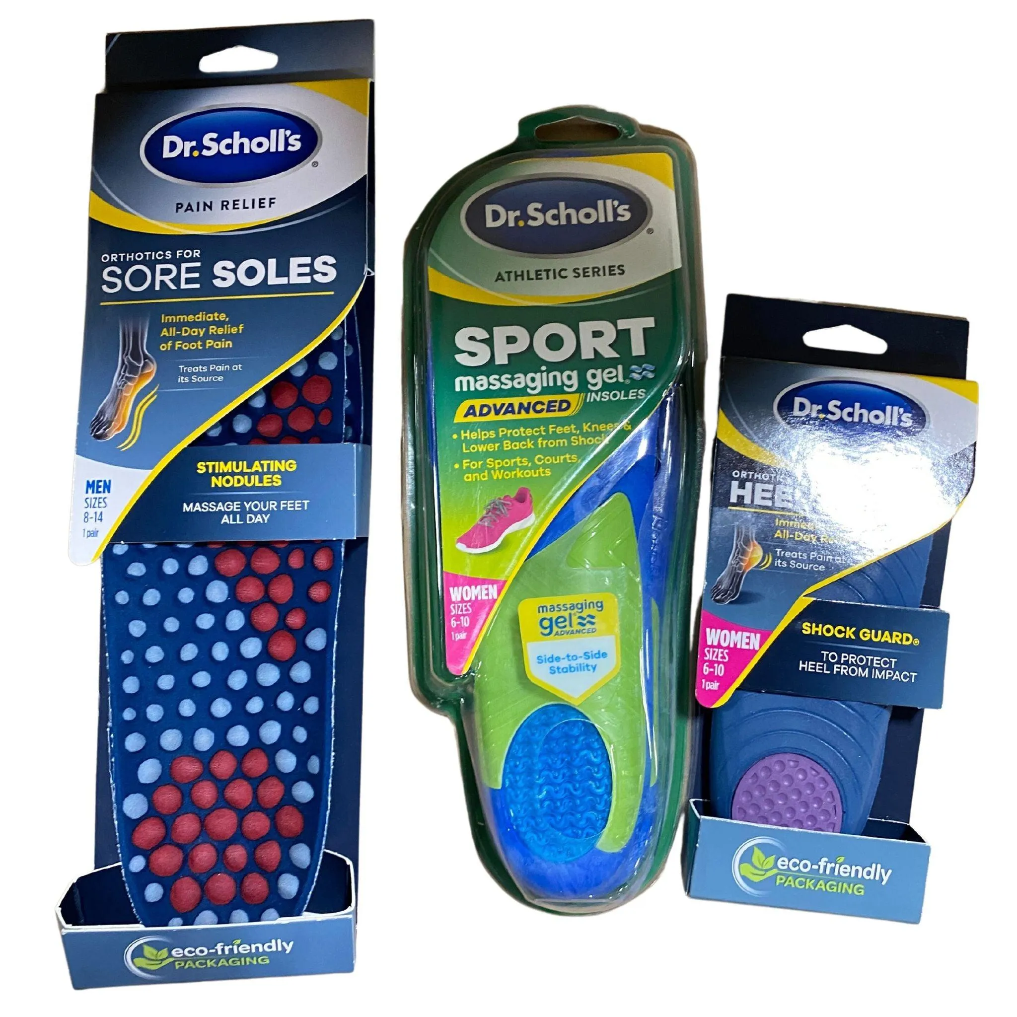 Dr. Scholl's Mix of Insoles (50 Pcs Lot)