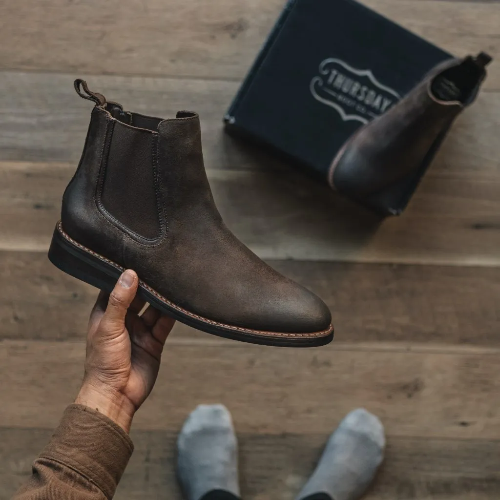 Duke | Chocolate Suede