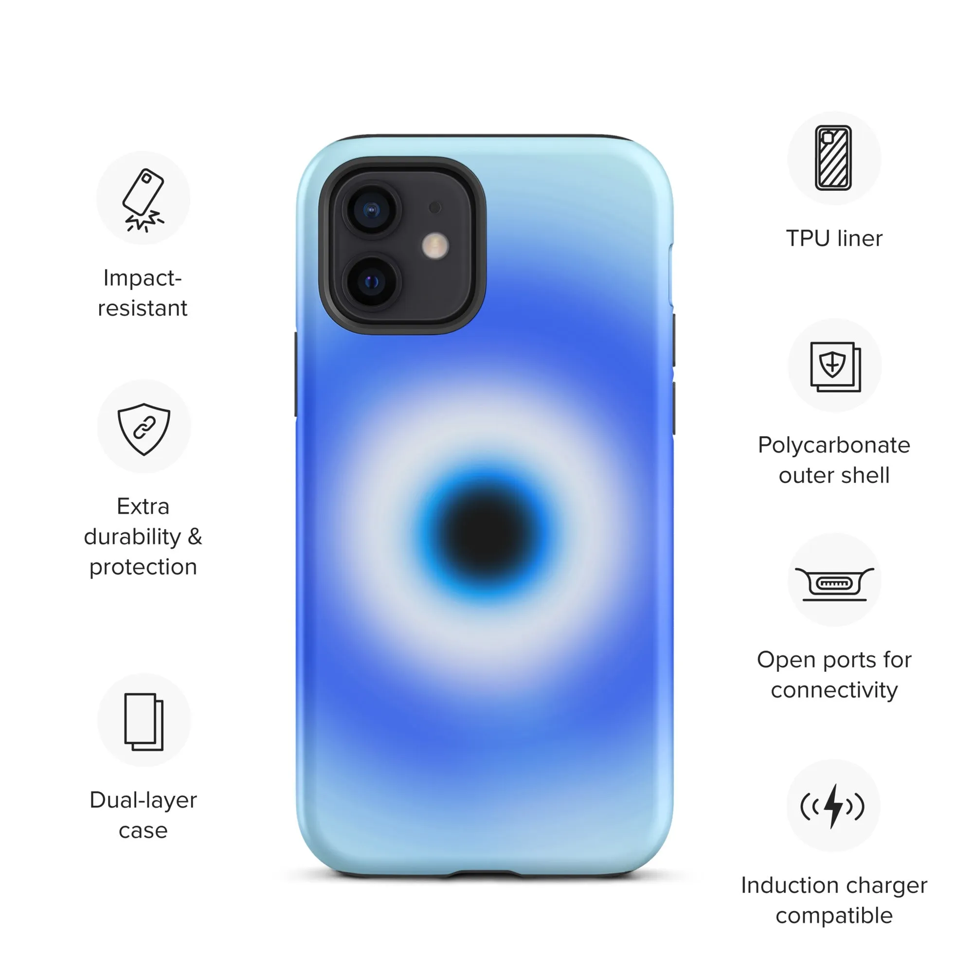 Evil Eye Aura iPhone case