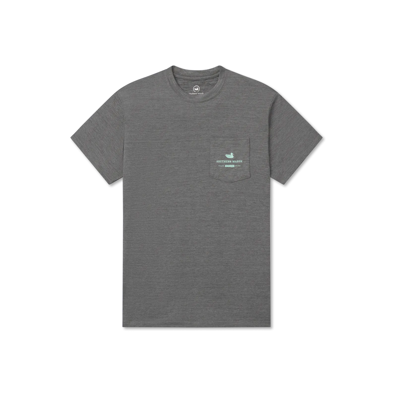 FieldTec™ Heathered Tee - Made in the Gulf - Tuna