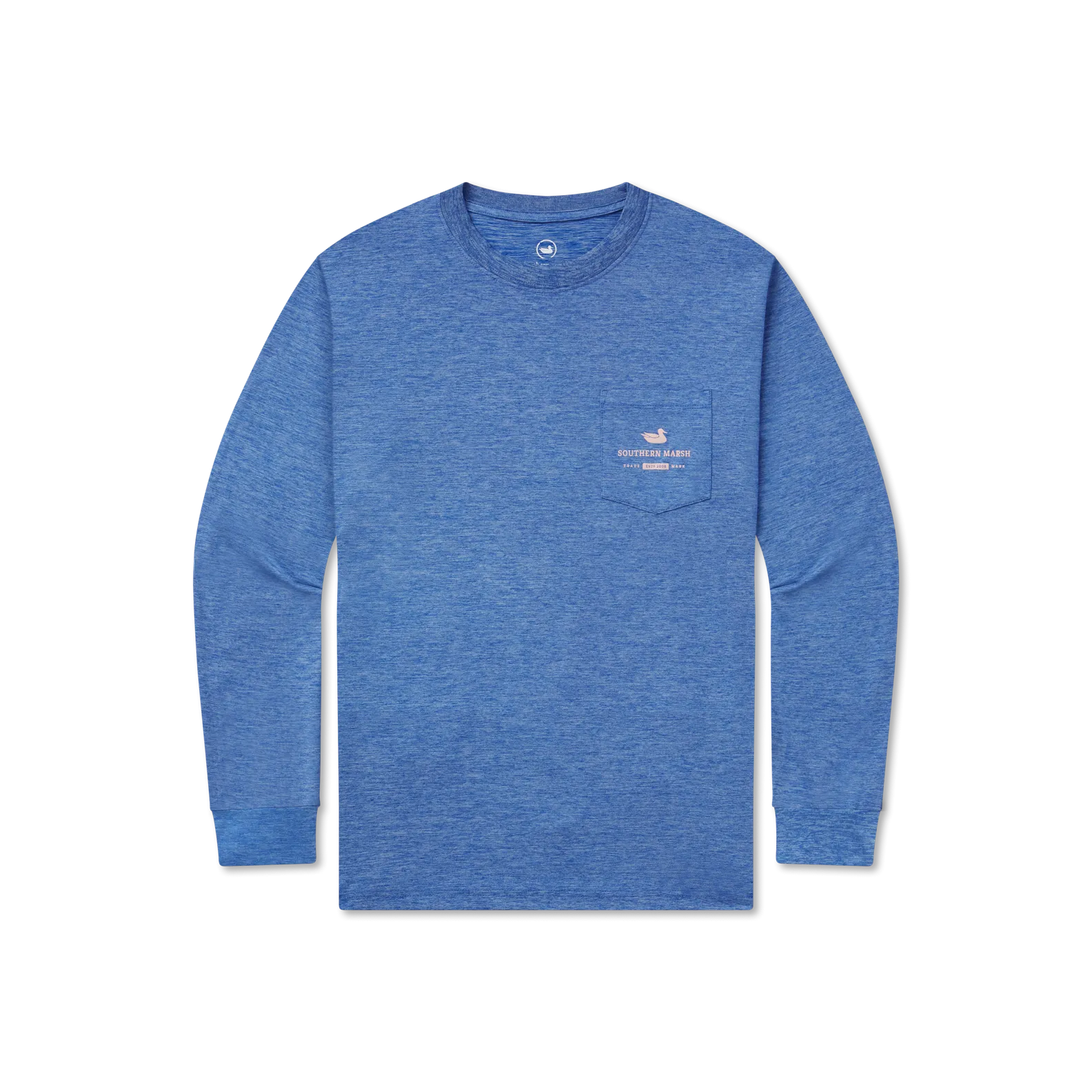 FieldTec™ Heathered Tee - Mahi Circle - Long Sleeve