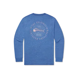 FieldTec™ Heathered Tee - Mahi Circle - Long Sleeve