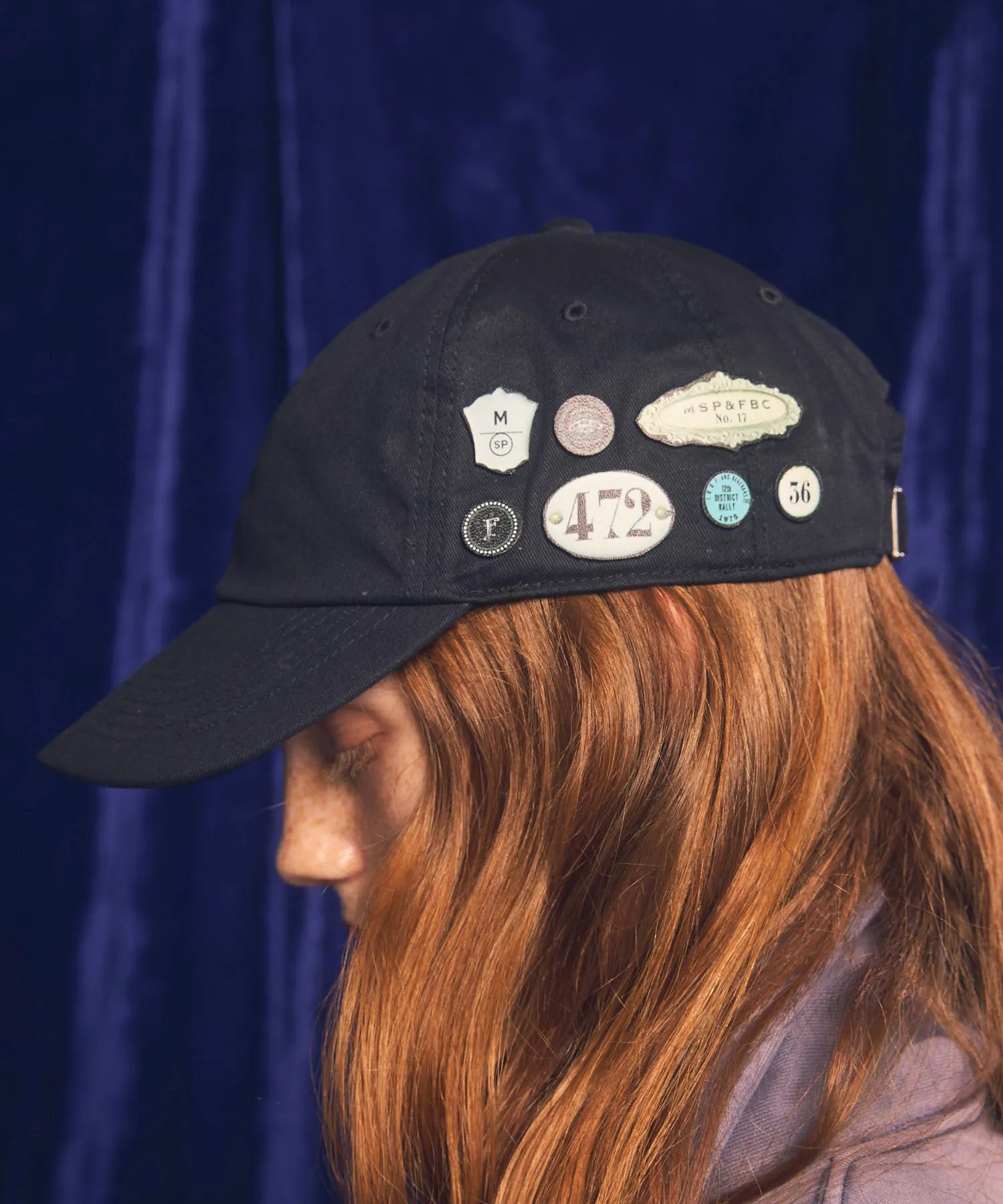 【Fish Born Chips COLLABORATION】Original Leather Patch Cap