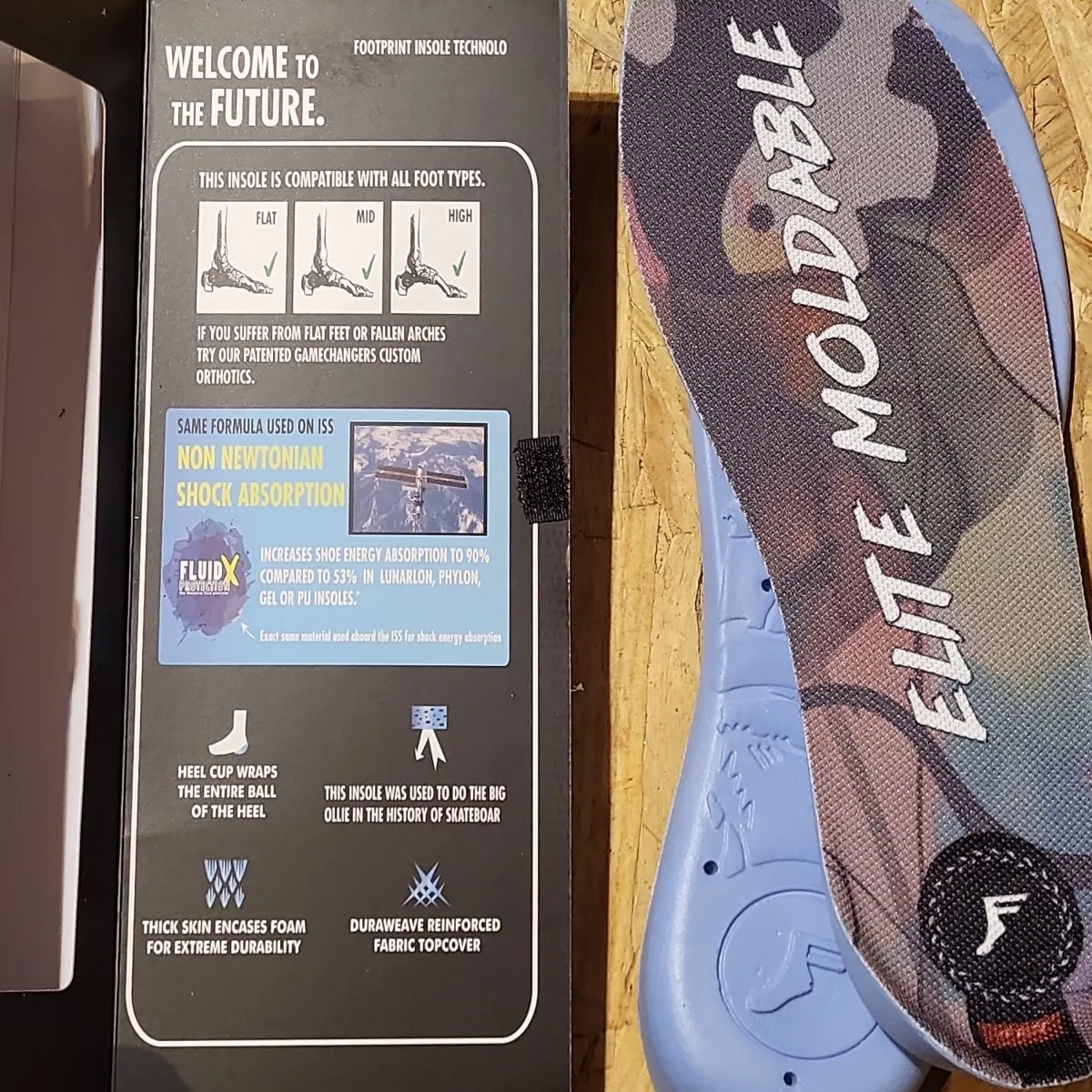 Footprint FP Insoles Moldable Camo Elite Hi